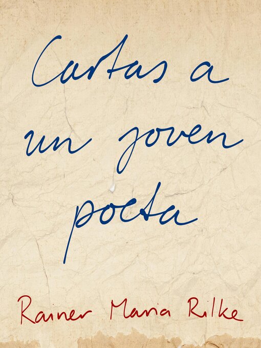 Title details for Cartas a un joven poeta by Rainer Maria Rilke - Wait list